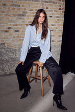 Load image into Gallery viewer, Sophie Stripe Shirt Pale Blue
