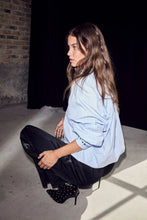 Load image into Gallery viewer, Sophie Stripe Shirt Pale Blue
