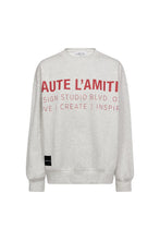 Load image into Gallery viewer, Studio Logo Sweat Pearl mélange Red
