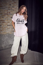 Load image into Gallery viewer, Studio Loose Tag Tee Iced Rose
