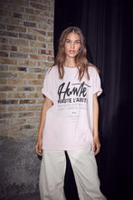 Load image into Gallery viewer, Studio Loose Tag Tee Iced Rose
