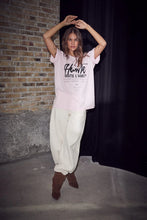 Load image into Gallery viewer, Studio Loose Tag Tee Iced Rose

