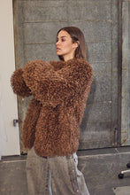 Load image into Gallery viewer, Tibet Fur Jacket Walnut
