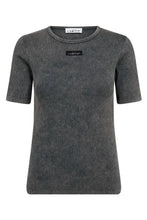 Load image into Gallery viewer, Vintage Acid Rib Tee Black Wash
