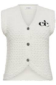 Millycc knit vest - off white