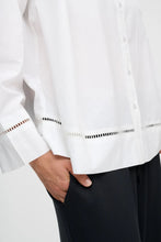 Load image into Gallery viewer, July Shirt Poplin White
