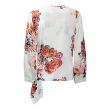 Load image into Gallery viewer, Elena Blouse Fiori Blanc
