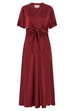 Load image into Gallery viewer, Faye Dress Semi Rich Merlot
