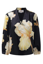 Load image into Gallery viewer, Jody Blouse Gold Maxi Flower
