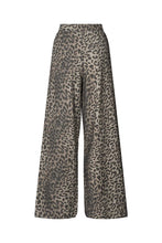 Load image into Gallery viewer, Leopard print wide leg pants
