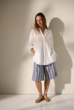 Load image into Gallery viewer, Posy Shirt Poplin White
