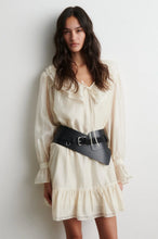 Load image into Gallery viewer, Diversity Leather Belt Black
