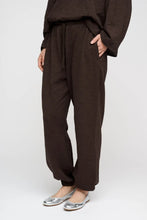 Load image into Gallery viewer, Zen Sweatpants Dark Brown
